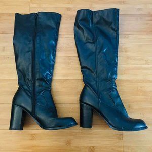 Knee High Black Boots